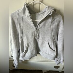 Lululemon Scuba Gray Half-Zip XS/S